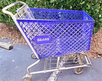 SEARS SHOPPING CART