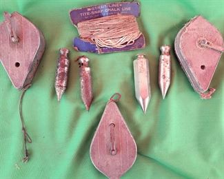 PLUMB BOBS & CHALK LINES