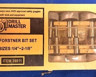 DRILL MASTER 16PC FORSTNER BIT SET
