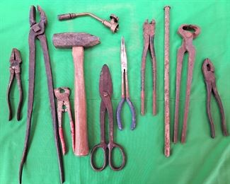 METAL FORGING TOOLS BARN FRESH STEAMPUNK