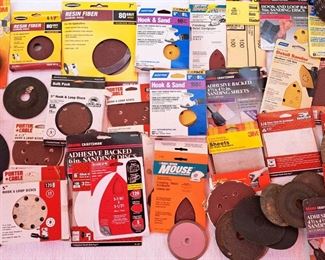 SANDPAPER & DISC LOT