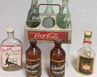 COCA COLA CARRY RACK BOTTLE LOT