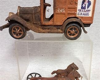 CAST IRON TOYS