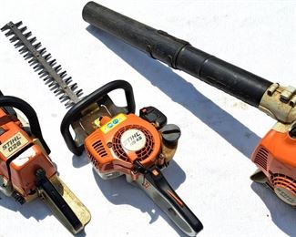 STIHL CHAINSAW TRIMMER LOT