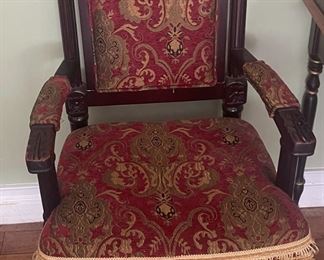 Victorian Carved Chair