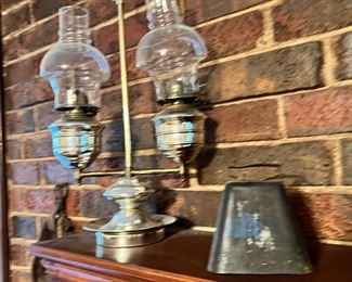 Double parlor/rail car lamp… reproduction of the orient express.