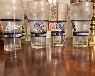 Vintage Dallas Cowboys classes… I think these are pre-Jerry Jones