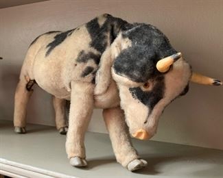 Vintage made in Japan battery operated mechanical steer toy 