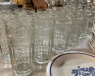 Huge set of quality Anchor Hocking Annapolis Glassware 