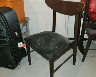 Set of 4 MCM chairs