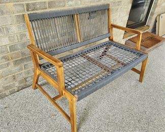 Outdoor bench