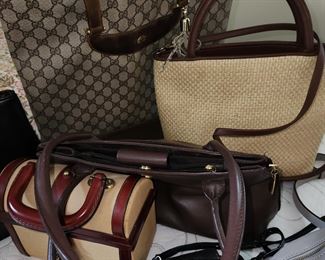 designer handbags/purses