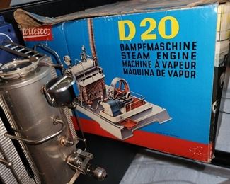 Vintage Wilesco toy tools