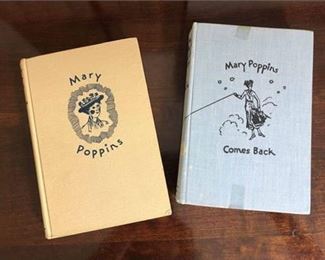 1934 First American Edition Mary Poppins Mary Poppiins Comes Back 
