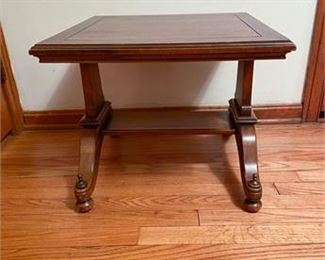 Trestle Side Table 
