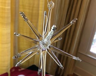 Blown glass ornament 