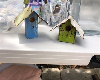 Tiny birdhouses