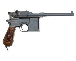 WWI Mauser C96 "Red Nine" 9mm Pistol