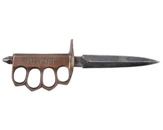 US WWI Era 1918 Trench Knuckle Knife