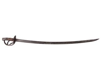 Tiffany & Co. Model: US M1840 Heavy Cavalry Saber Blade Length: 35 in. OAL: 41.5 in.