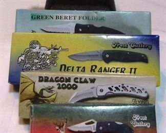 New pocket knifes.