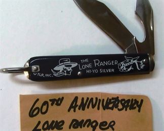 Lone Ranger pocket knife.