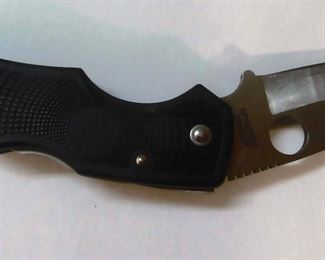 Spyder "native" knife. Made in U.S.A. check your price guide for this one.
