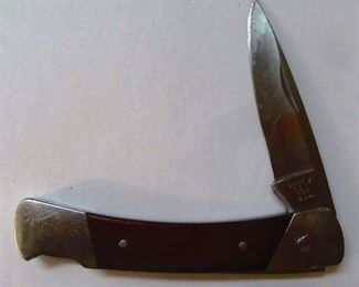 Folding Buck knife.