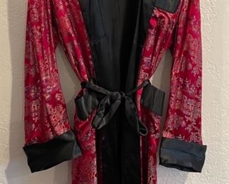 Asian Print Robe