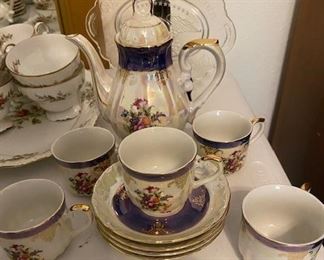 China set, Fresh, hand painted Japan