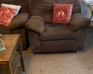 microfiber recliner
