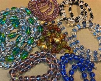 Colorful Necklaces Seven Total