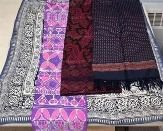 Silk Scarves Artist Unknown