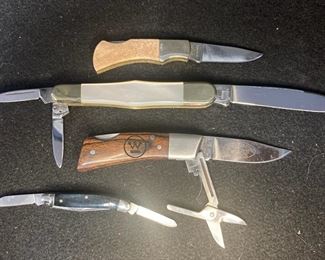 Colt CT678 Mini Knife Knife Makers Choice No 806 Folding Knife Eagle Brand Whittled Mother Of Pearl Folding Knife And Colt 4000SSS