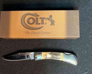 Rare Colt CT221 Single Blade Folding Knife