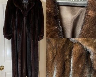 Full Length Small  Avante Black Mink