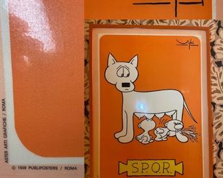 Aster Arti Grafiche 1969 Publiposters