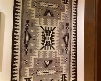 51” Wide x 87” Tall Navajo Wool Rug 
