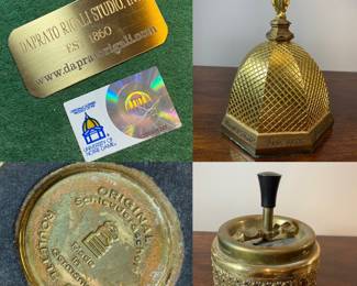 Original Schieuderascher Germany Roulette Ashtray 