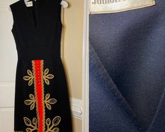 Vintage 60’s Embroidered Junior Accent Dress