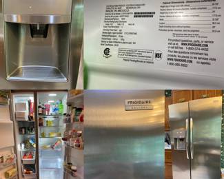 Frigidaire Gallery 2020 side by side Stainless 