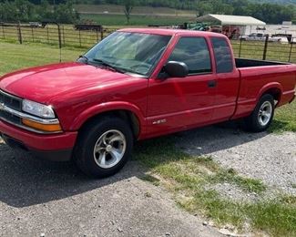 2002 CHEVY S10 PICKUP manual transmission,