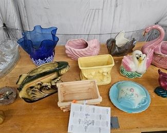 various planters decor