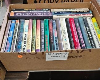 LOT OF MYSTERY NOVELS