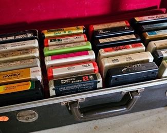 LOT OF EIGHT TRACK TAPES