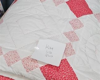 KING SIZE QUILT