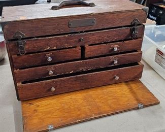 VINTAGE MACHINIST TOOLBOX