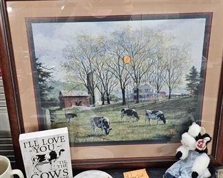 COW PICTURE & COW DECOR