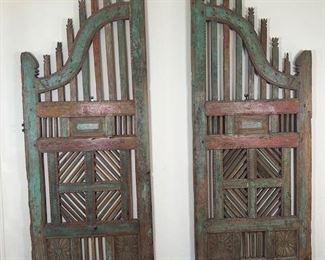 $700  Mexican wood decorative gates