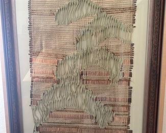 $600 Framed tapestry